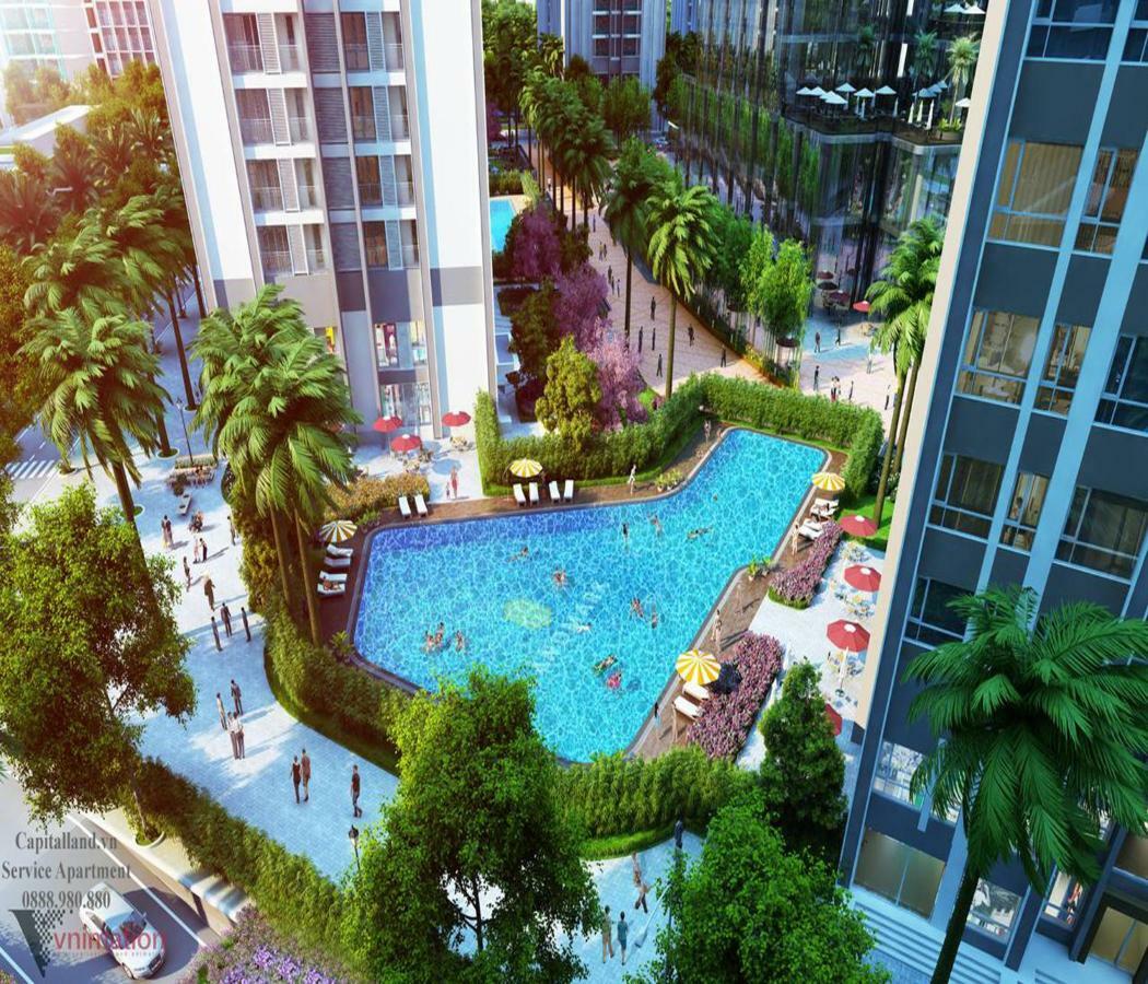 Capitalland'S Service Apartment Landmark 6 Vinhomes Hô Chi Minh-Ville Extérieur photo